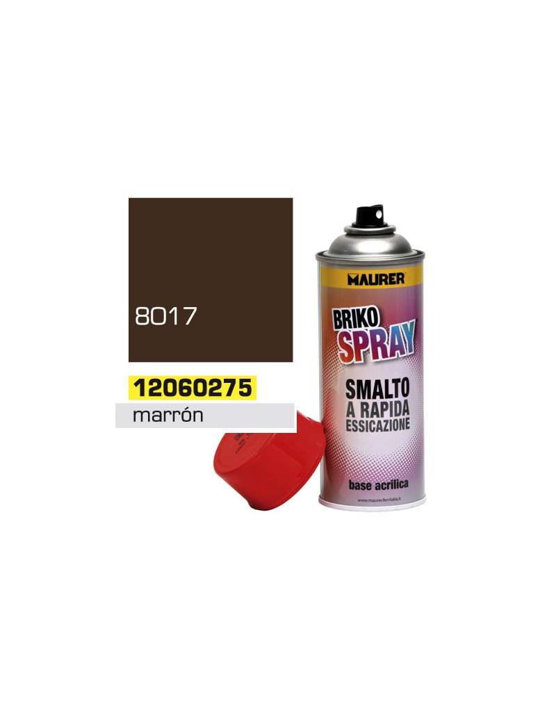 Spray Pintura Marron Chocolate 400 ml.