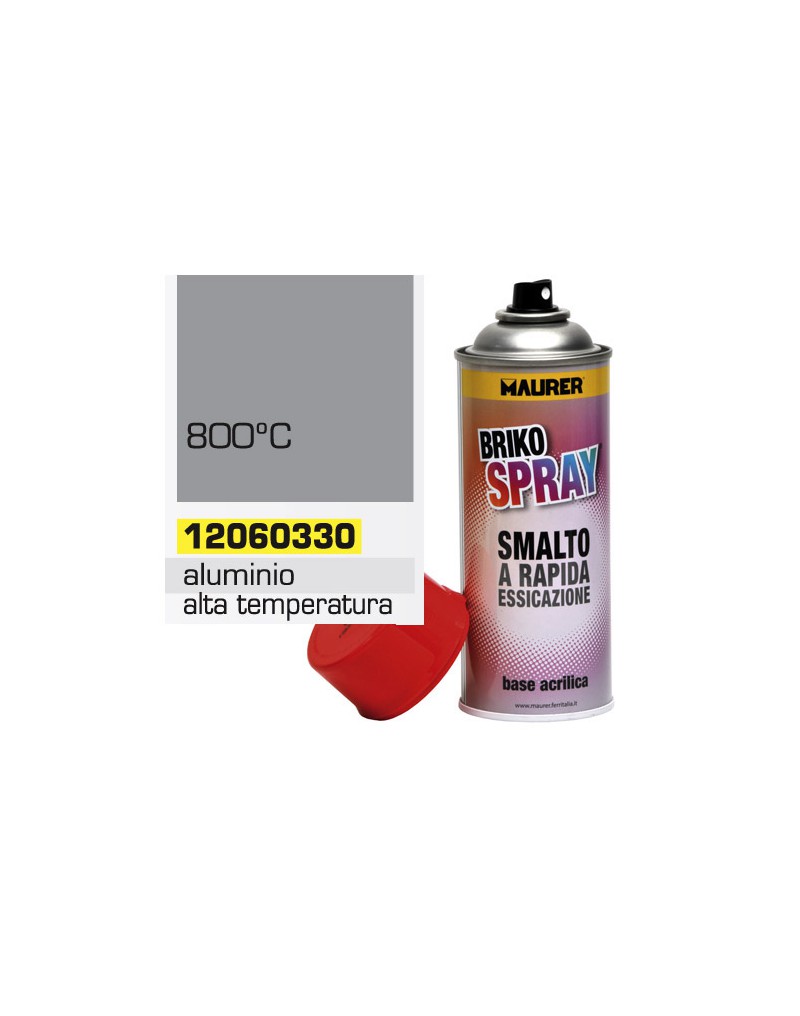 Spray Pintura Resistente Altas Temperaturas Aluminio   400 ml.