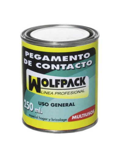 Pegamento Contacto Wolfpack   250 ml.