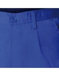 Pantalon De Trabajo Largo, Color Azul, Multibolsillos, Resistente, Talla 40