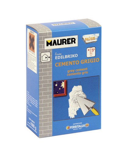 Edil Cemento Gris Maurer (Caja 1 kg.)