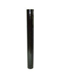Wolfpack Tubo de Estufa Acero Vitrificado Negro Ø 200 mm. Ideal Estufas de Leña, Chimenea, Alta resistencia, Color Negro