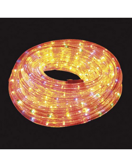 Luces Navidad Tubo Luz Multicolor 240 LEDs Uso  Exteriores / Interiores Protección IP44 Rollo 10 Metros