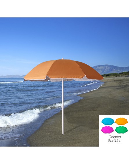 Sombrilla Playa Proteccion UV Aluminio 200 cm.