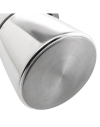 Cafetera Inducción Aluminio 6 Tazas (300 Ml.)
