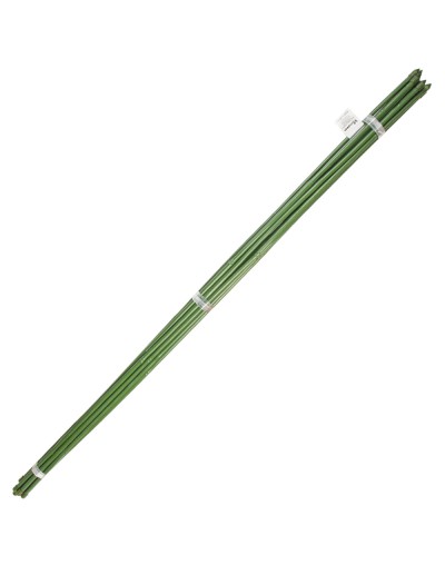 Tutor Varilla Bambú Plastificado Ø 12  - 14 mm. x   150 cm. (Paquete 10 Unidades)