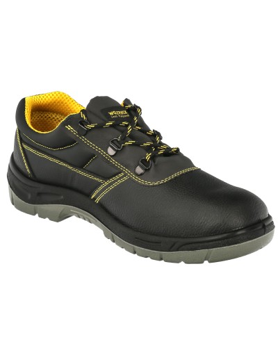 Zapatos Seguridad S3 Piel Negra Wolfpack  Nº 47 Vestuario Laboral,calzado Seguridad, Botas Trabajo. (Par)