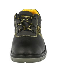 Zapatos Seguridad S3 Piel Negra Wolfpack  Nº 42 Vestuario Laboral,calzado Seguridad, Botas Trabajo. (Par)