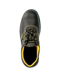 Zapatos Seguridad S3 Piel Negra Wolfpack  Nº 38 Vestuario Laboral,calzado Seguridad, Botas Trabajo. (Par)