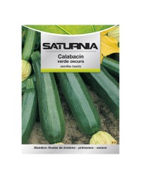 Semillas Calabacin Verde Oscuro (5 gramos) Semillas Verduras, Horticultura, Horticola, Semillas Huerto.