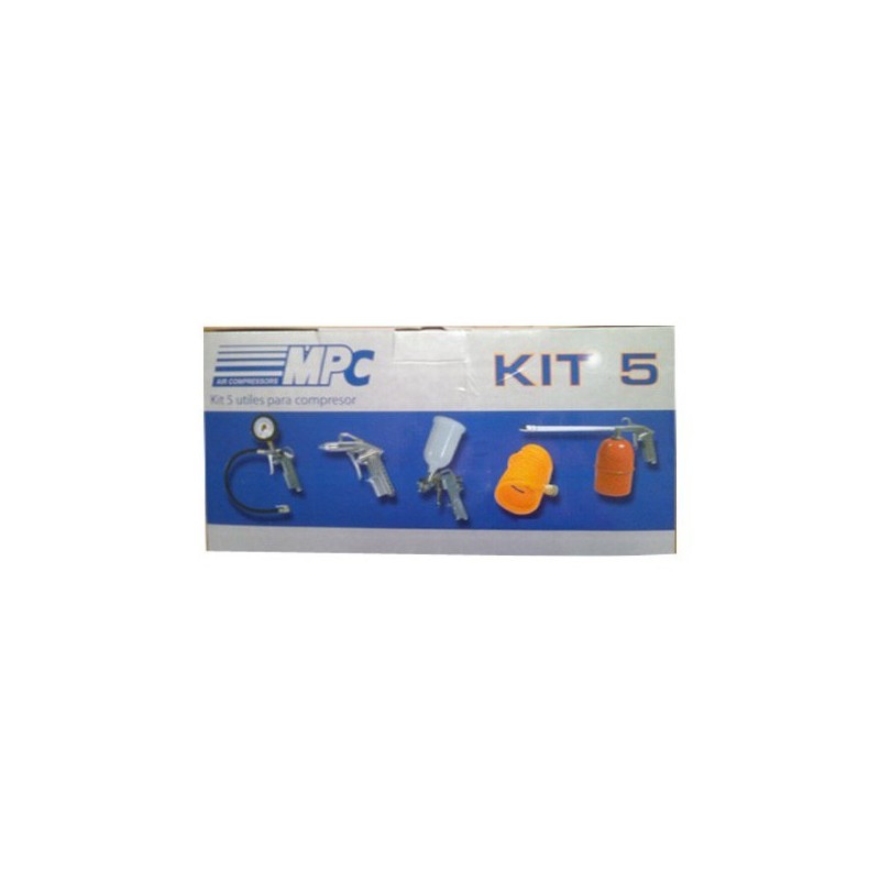 Kit Compresor 5 Piezas MPC Bricolaje