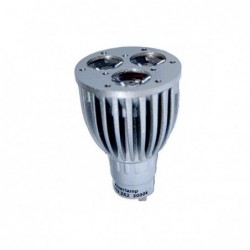 Lampara LED Dicroica GU-10 6W. 230V. 6000K Luz Fría